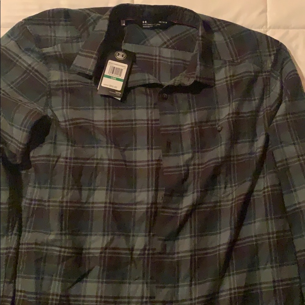 Under armour collared shirt